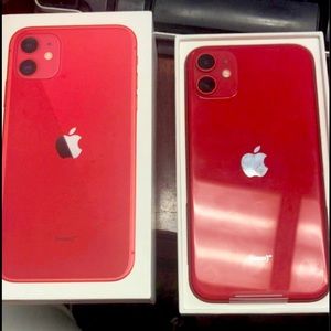 Red iPhone 11 64gb (unlocked)